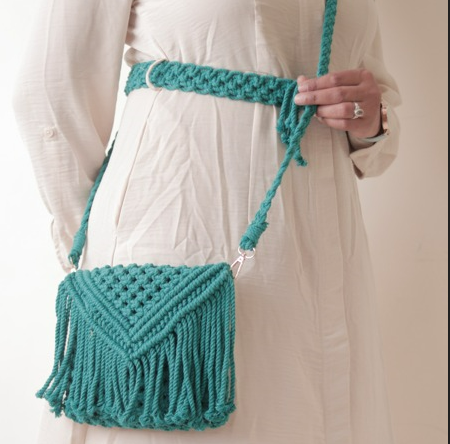 The Story Behind My Macrame Sling Bags – From Thread to Trend