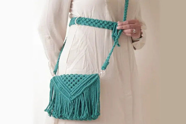 The Story Behind My Macrame Sling Bags – From Thread to Trend