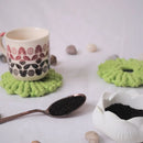 Handmade 3-Inch Macrame Coaster – Set of Two Threadarrt
