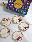 Lotus Candles for Diwali Threadarrt