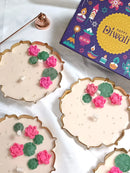 Lotus Candles for Diwali Threadarrt