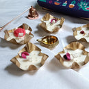 Handmade Tarang Urli Candles for Diwali Gifts | Elegant Festive Home Décor Threadarrt