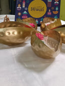 Handmade Nauka Urli Candles for Diwali Gifts | Elegant Festive Home Décor Threadarrt