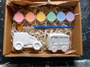 Kids DIY Paint & Play Kit – Vehicle Collection