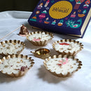 Handmade Pushpika Urli Candles for Diwali Gifts | Elegant Festive Home Décor Threadarrt
