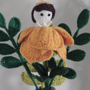 Handmade Crochet Rose Fairy – Customisable Fairy-in-a-Flower Doll Threadarrt