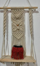 Butterfly Macrame Wall Shelf - Stylish Home Décor Threadarrt