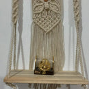 Butterfly Macrame Wall Shelf - Stylish Home Décor Threadarrt