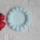 "Elegant Light Blue Concrete Tray - Single Piece" Threadarrt