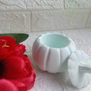 Blue - Pumpkin-Shaped Trinket Jar -  Single Piece" Threadarrt