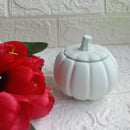Blue - Pumpkin-Shaped Trinket Jar -  Single Piece" Threadarrt
