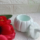 Blue - Pumpkin-Shaped Trinket Jar -  Single Piece" Threadarrt