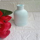 Modern Blue Concrete Vase - Single Piece Threadarrt