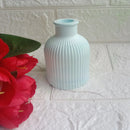Modern Blue Concrete Vase - Single Piece Threadarrt