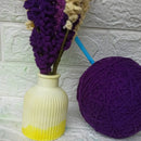Handcrafted Crochet Lavender - Timeless Home Decor, Single Stick Threadarrt