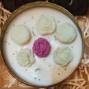 Handcrafted Diwali Hamper with Hammered Urli and Candles Threadarrt