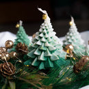 Pine Forest Christmas Tree Candle - Festive Holiday Fragrance Threadarrt
