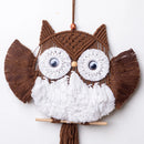 Owl Macramé Wall Hanging Threadarrt
