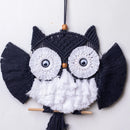 Owl Macramé Wall Hanging Threadarrt