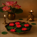 Lotus Urli Gel Wax Candle Threadarrt