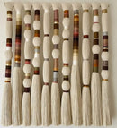 Modern Textile Tassel Wall Décor- Macrame Fibre Wall hanging- Mexican style