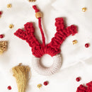 Macrame Reindeer Ornament Threadarrt