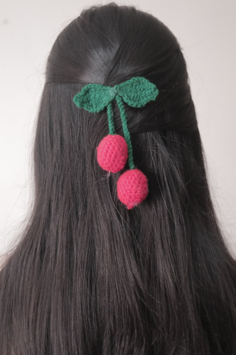Handmade Crochet Hair Clip – Soft & Stylish