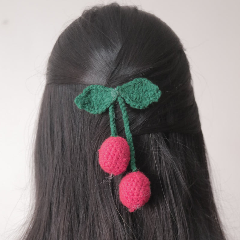 Handmade Crochet Hair Clip – Soft & Stylish