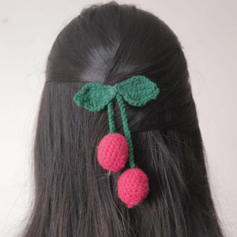 Handmade Crochet Hair Clip – Soft & Stylish