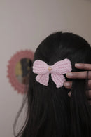 Handmade Crochet Hair Clip – Soft, Stylish & Lightweight | Thread Arrt Threadarrt