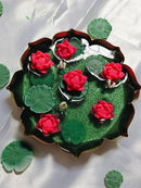 Lotus Urli Gel Wax Candle Threadarrt