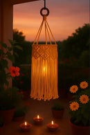 Macrame Kandil / Chandeleir Threadarrt