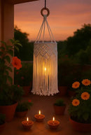 Macrame Kandil / Chandeleir Threadarrt