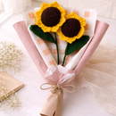 Crochet Sunflower Bouquet – Bright Handmade Gift
