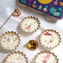 Handmade Pushpika Urli Candles for Diwali Gifts | Elegant Festive Home Décor Threadarrt
