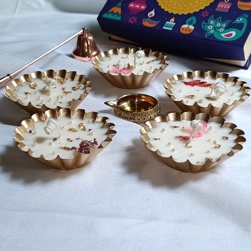 Pushpika Urli Candles Threadarrt