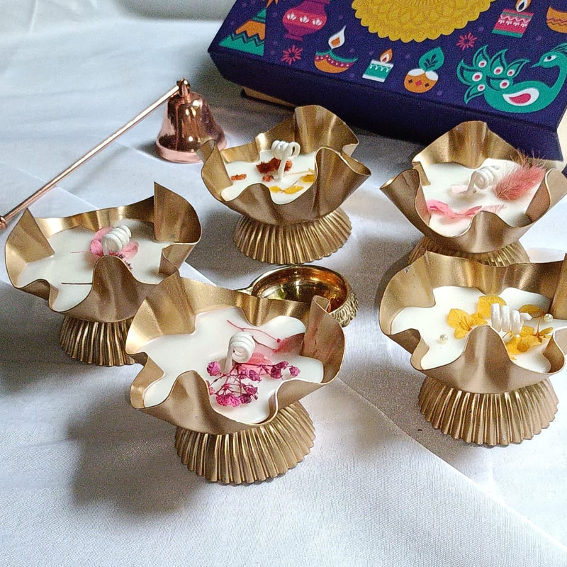 Golden Aura Urli Candles Threadarrt