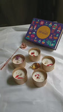 Handmade Jar Urli Candles – Elegant Décor for Diwali gifts with Celebrations