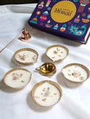 Handmade Kanika Urli Candles for Diwali Gifts | Elegant Festive Home Décor Threadarrt