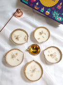 Handmade Kanika Urli Candles for Diwali Gifts | Elegant Festive Home Décor Threadarrt