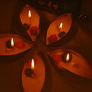 Handmade Nauka Urli Candles for Diwali Gifts | Elegant Festive Home Décor Threadarrt